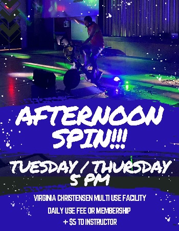 Flyer for afternoon spin