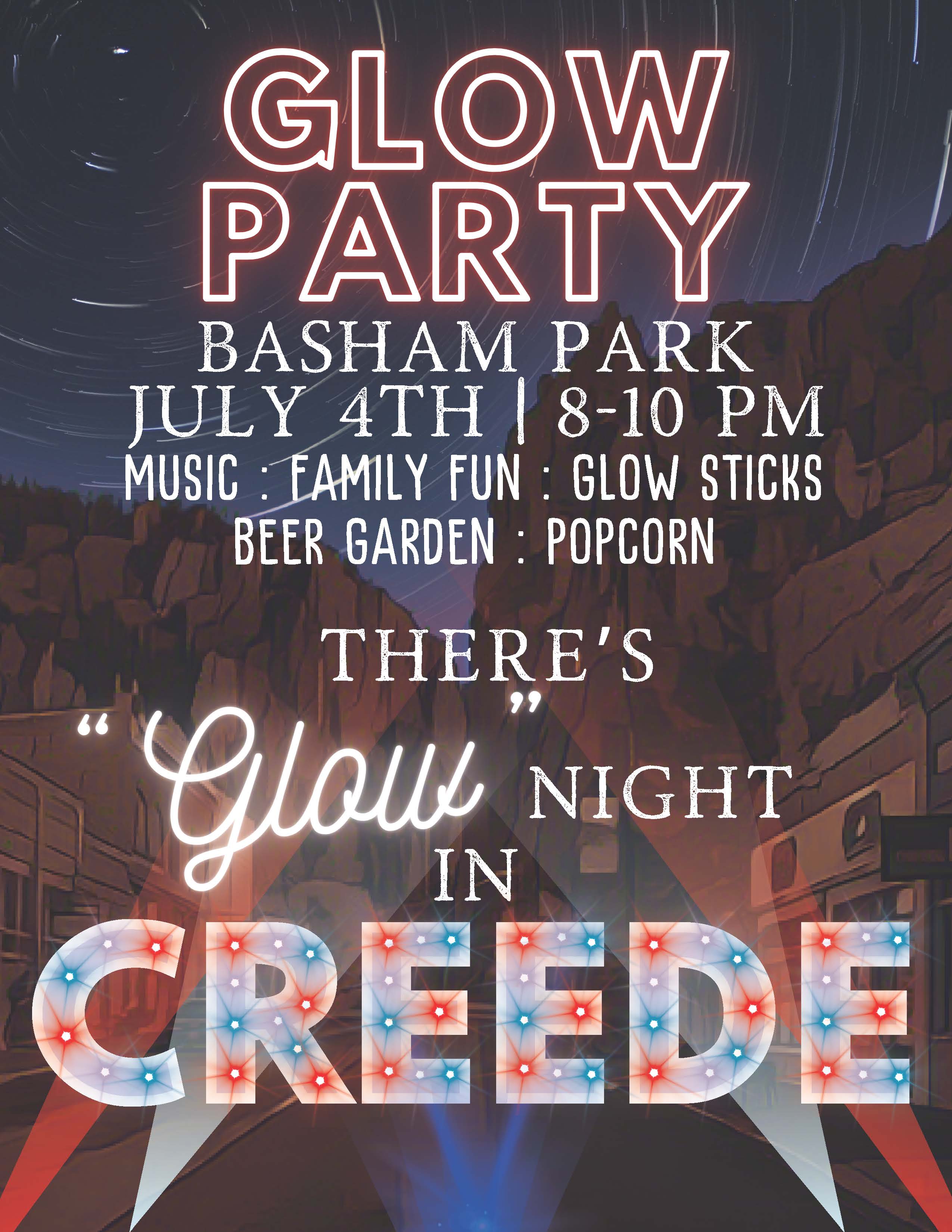 Glow Party Flyer