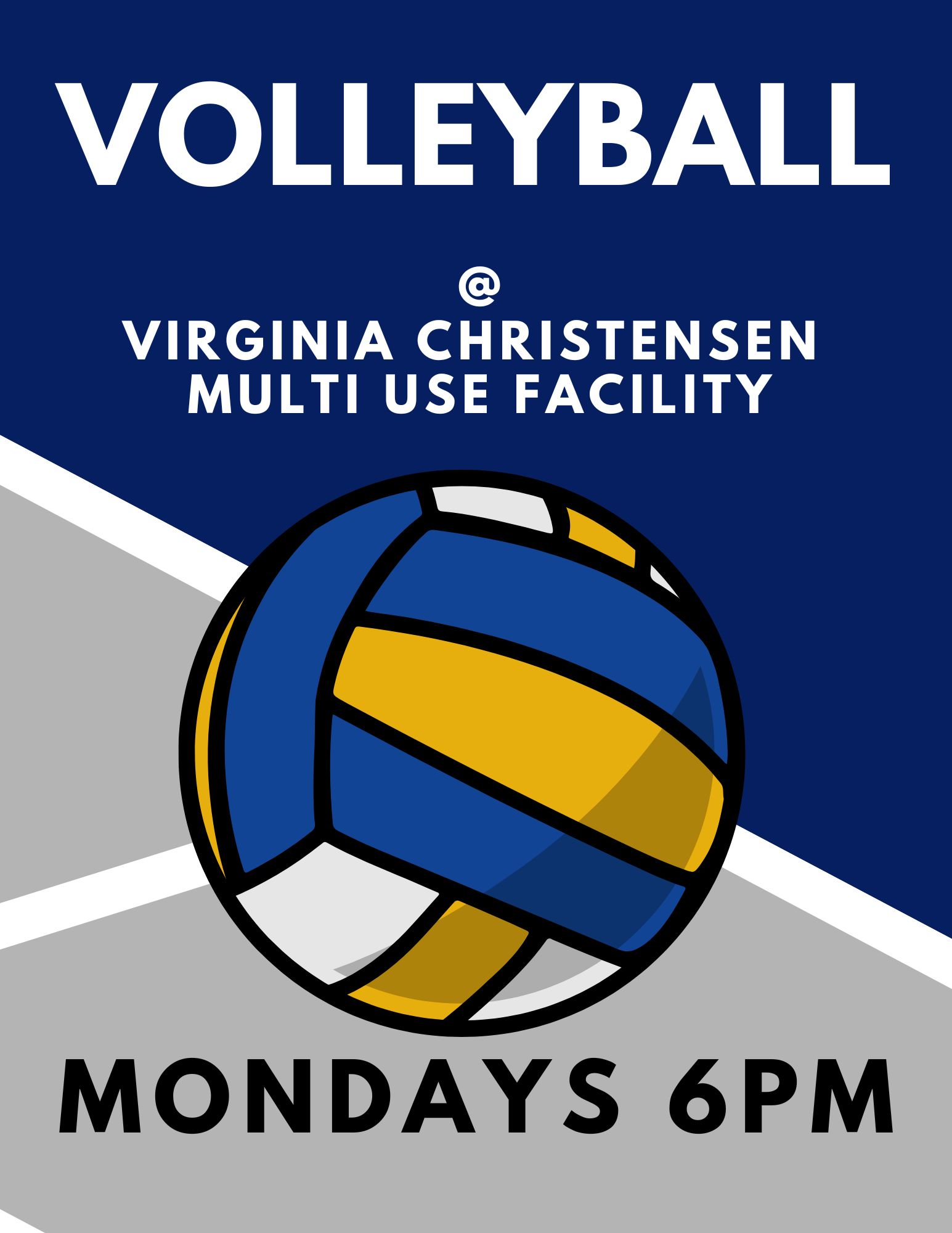 Volleyball Monday 6-8